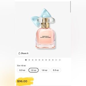 Marc Jacobs Perfect Eau de Parfum - Soft Pink and Blue